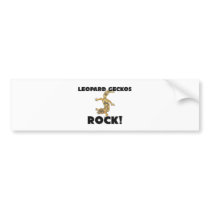 Leopard Geckos Rock bumper stickers