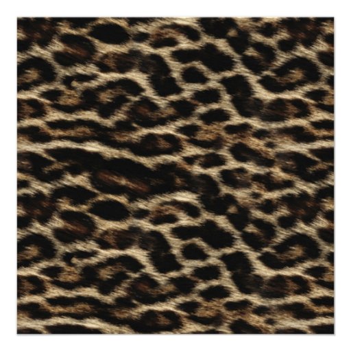 Leopard High Heels Womans 21st Birthday Personalized Invites