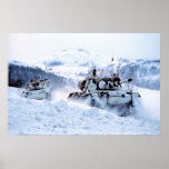 Leopard I Main Battle Tanks Poster