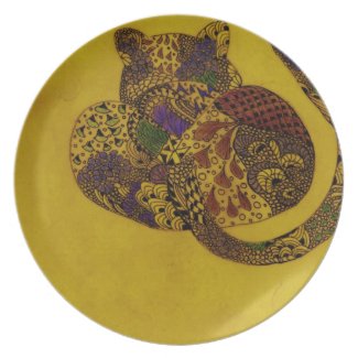 Leopard in Earth colors