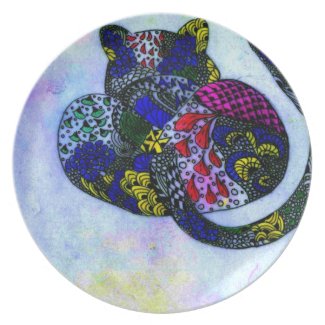 Leopard in Rainbow colors