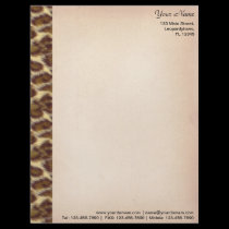 Leopard letterhead