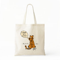 Leopard losing spots - I think it's stress Canvas Bags