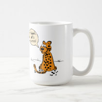 Leopard losing spots - I think it's stress Mugs