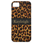 Leopard Love Personalized iPhone 5 Covers