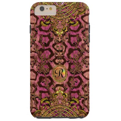 Leopard Melantorey 6/6s Capetown IV Monogram Plus Tough iPhone 6 Plus Case
