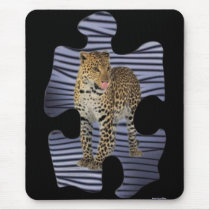 Leopard Mousepad by Buddhans_Mousepads Leopard Mousepad