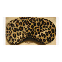 LEOPARD NIGHTSHADES FOR BOOBS PICTURE CARD