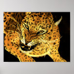 leopard of gold posters