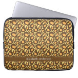 Leopard Pattern Custom Computer Sleeve