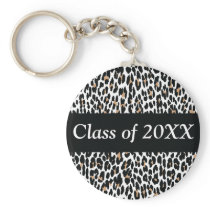 Leopard Personalized Class Of Keychain
