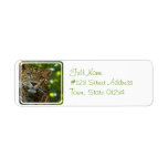Leopard Photo Return Address Label