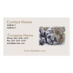 Leopard Picture Business Card