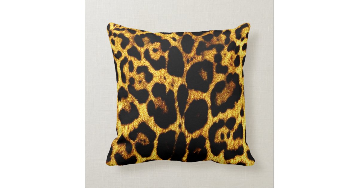 Leopard Pillow Zazzle