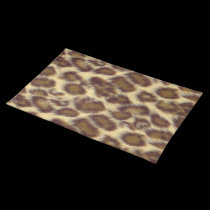 Leopard placemats