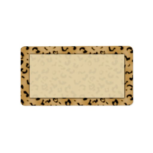 leopard-print-address-labels-zazzle