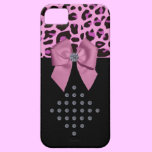 Leopard Print and Diamonds casemate cases