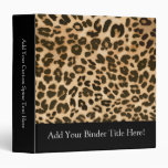 Leopard Print Background binders