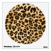 Leopard Print Background Room Graphic