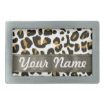 leopard print belt buckle