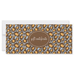 Leopard Print Boutique Style Gift Certificates Rack Card Template