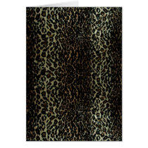 leopard print, Card by MoonArtandDesigns leopard print, Card