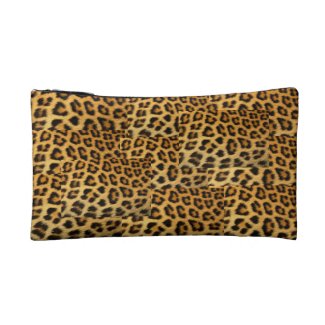 Leopard Print Cosmetic Bag