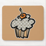 leopard print cupcake
