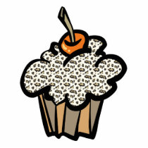 leopard print cupcake photo sculptures by cupcakewear leopard print cupcake photo sculptures