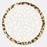 Leopard Print Customisable Sticker