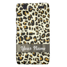 leopard print droid RAZR covers