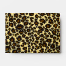 Leopard Print Envelopes