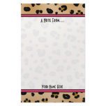 Leopard Print Fashion Stationery