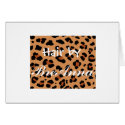 leopard_print gift certificate cards