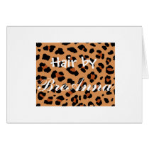 leopard_print gift certificate cards