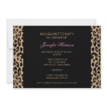 Leopard Print Invitations