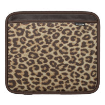 Leopard Print iPad Sleeve - Horizontal