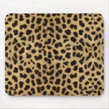 Leopard Print Mouse Pad
