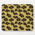 Leopard Print Mousepad by SayItNow Leopard Print Mousepad