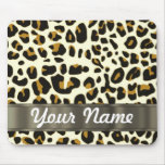 leopard print mousepad
