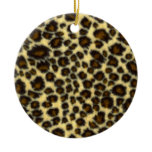 Leopard Print Ornament