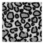 Leopard Print Pattern, Black and Gray. Leopard Print Pattern, Black and Gray.