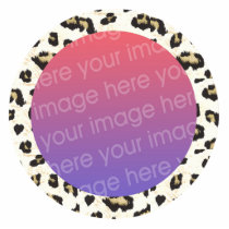 leopard print photo frame border photo sculptures by littlethings leopard print photo frame border photo sculptures