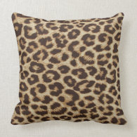 Leopard Print Pillow