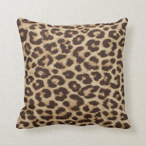 Leopard Print Pillow