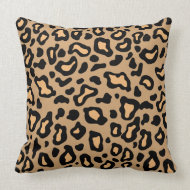 Leopard Print Pillow throwpillow