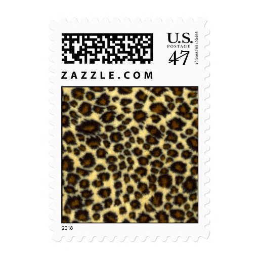 leopard-print-postage-stamps-zazzle