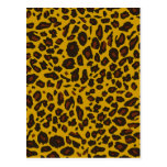 Leopard Print Postcard