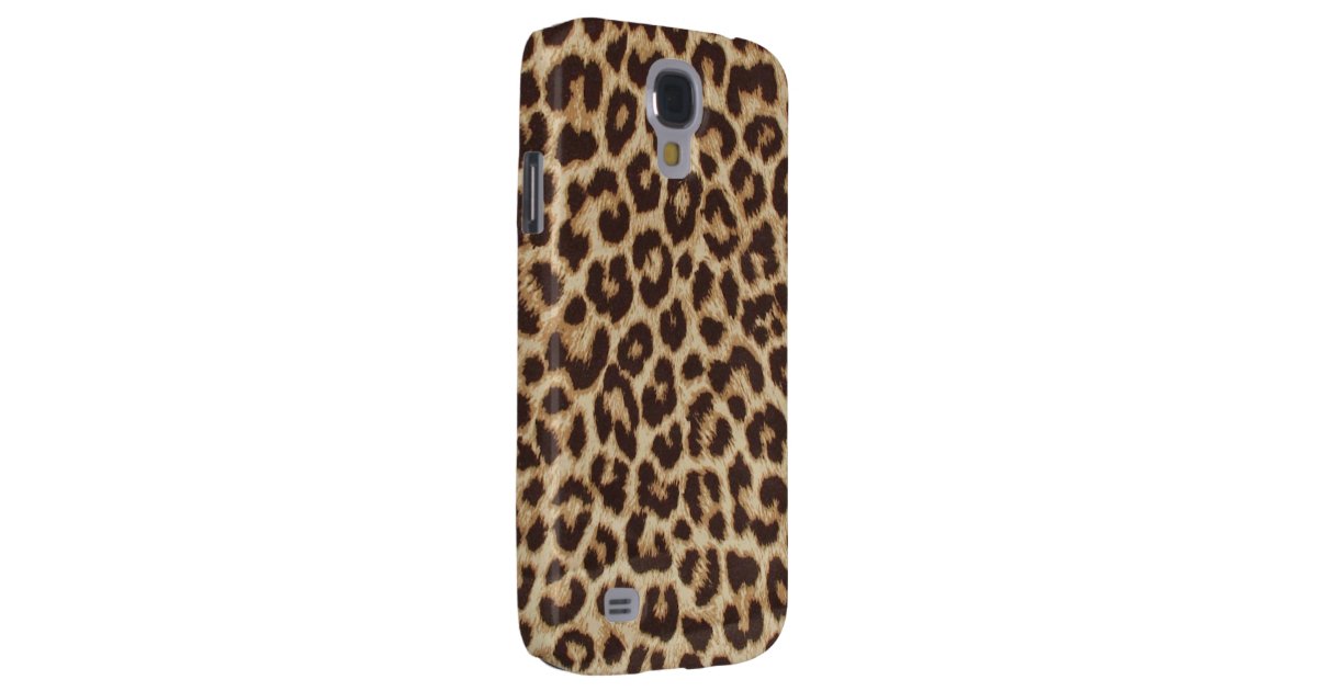 Leopard Print Samsung Galaxy S4 Case | Zazzle