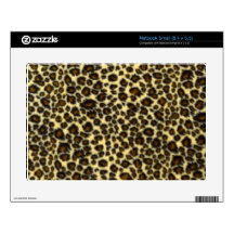 Leopard Print Decal For Netbook